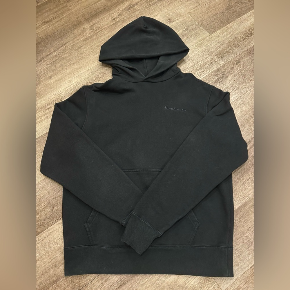 Adidas Originals x Pharrell Williams Humanrace Black Basics Hoodie Unisex Medium